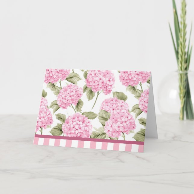 Cartão Floral Elegante (Frente)