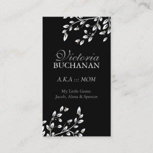 Cartão floral elegante das mamães