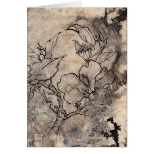 Cartão Floral I Tatuado