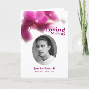 Cartão Floral In Loving Memory Photo Keepape