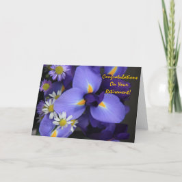 Cartão Floral, Iris e Mini Daisy, Reforma