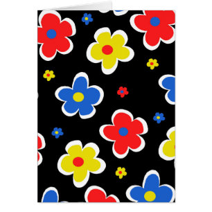 Cartão Floral júnior