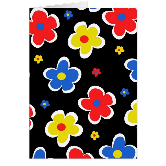 Cartão Floral júnior (Frente)