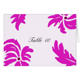 Cartão Floral Rosa Tropical