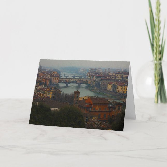 Cartão Florença, Italia (Frente)