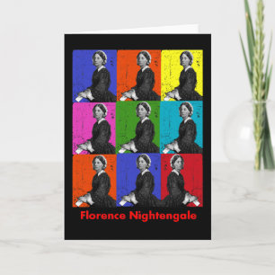 Cartão florence nightengale POpart T-Shirts e presentes