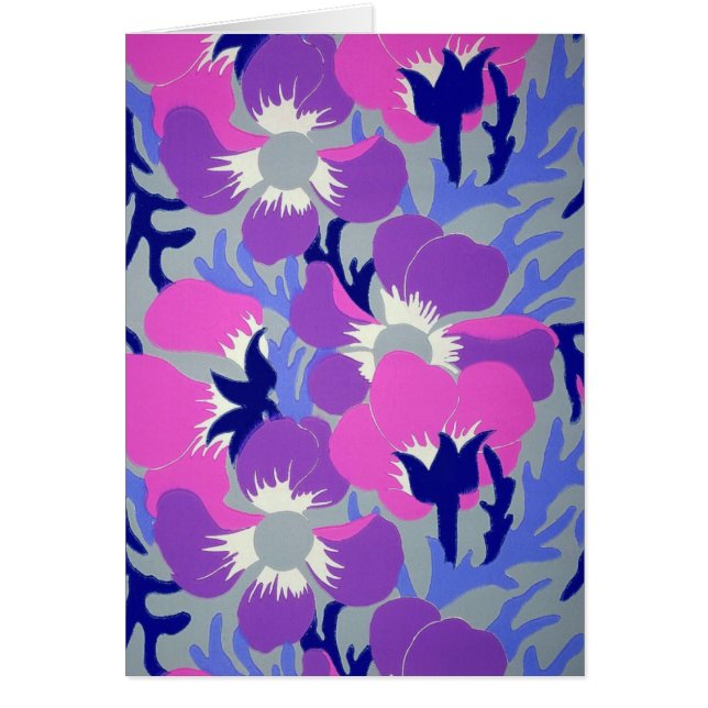 Cartão Flores (Frente)