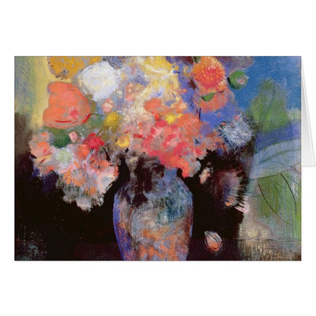 Cartão Flores (Frente Horizontal)