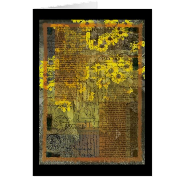 Cartão Flores (Frente)