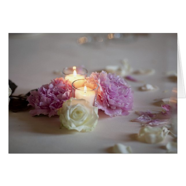 Cartão Flores (Frente Horizontal)