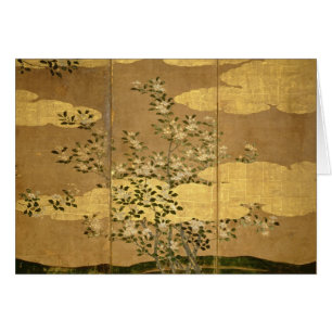 Cartão Flores das camélias