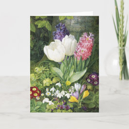 Cartão Flores De Mola Neerlandesa