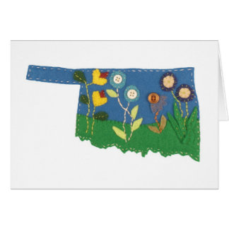 Cartão Flores de Oklahoma 1