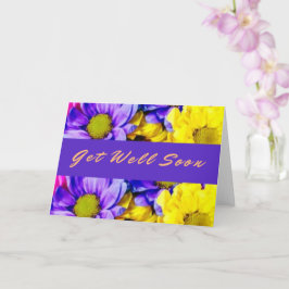 Cartão Flores De Pastel Roxas Se Dão Bem