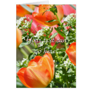 Cartão Flores de primavera