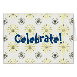 Cartão Flores De Retro Espiral Escolhem Sua Cor De Fundo