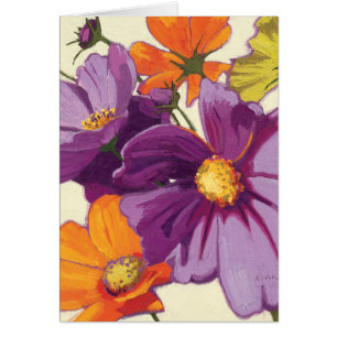 Cartão Flores decorativas