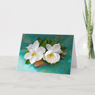 Cartão Flores   Flor Magnolia