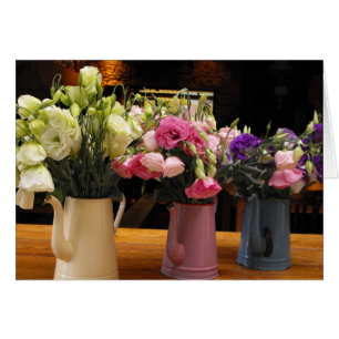 Cartão Flores francesas