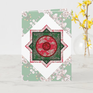 Cartão Flores para o Natal