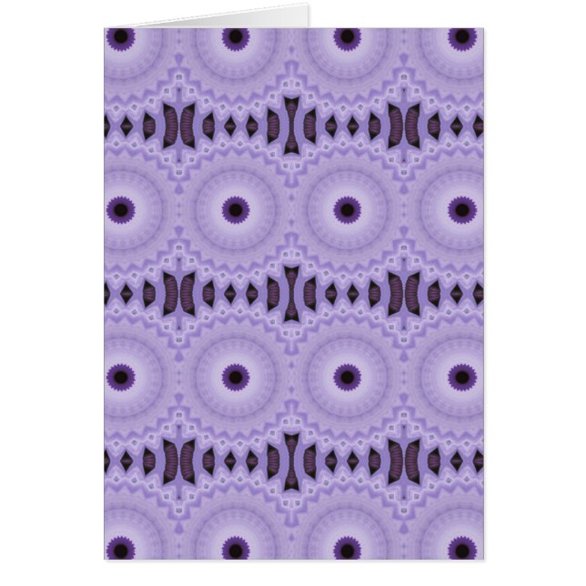 Cartão Flores Roxas (Frente)