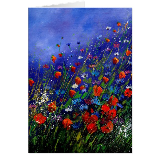 Cartão flores selvagens 787 (Frente)