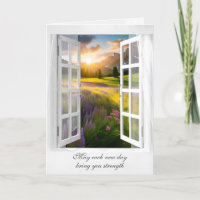 Flores selvagens e compaixão do nascer do sol das