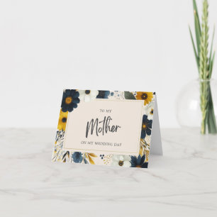 Cartão Flores Selvagens Elegantes Para O Casamento Da Min