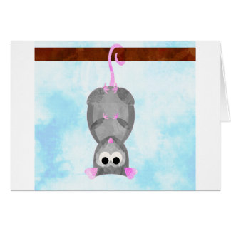 Cartão Floresce o Possom