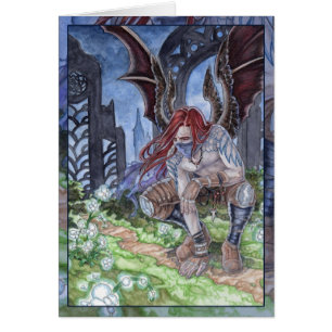 Cartão Florescência da noite