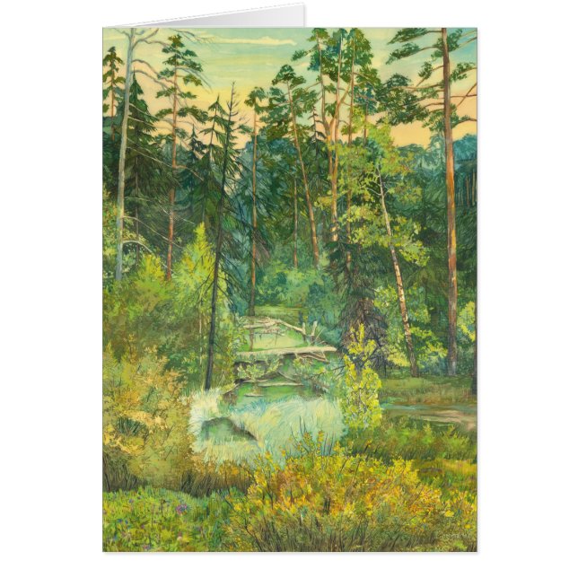 Cartão Floresta (Frente)