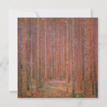Floresta de Abetos (por Gustav Klimt)