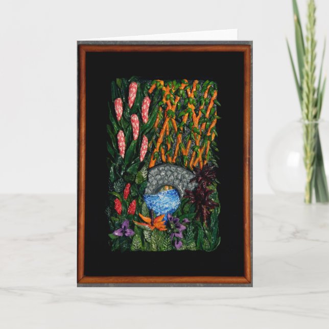 Cartão Floresta de Hana (Frente)