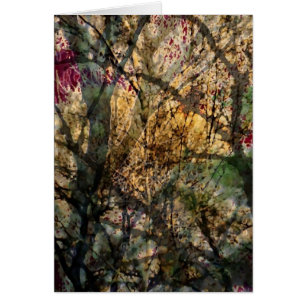 Cartão Floresta em Camadas