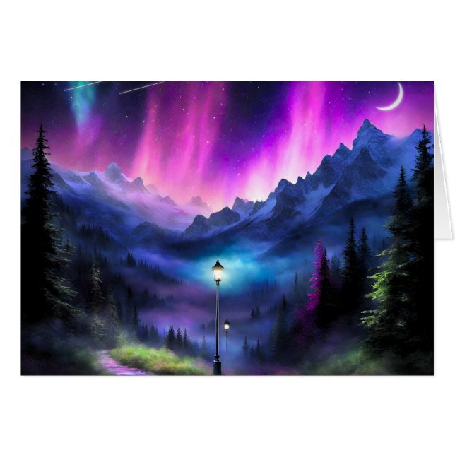 Cartão Floresta Encantada (Frente horizontal)