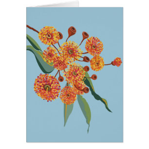 Cartão Florestas de goma-lenha australianas