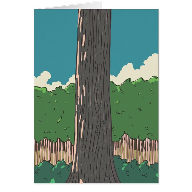 Cartão Florestas Japonesas (Frente)