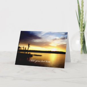 Cartão Flórida Sunset