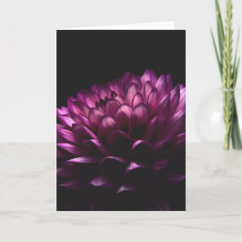 Cartão Flower Dahlia