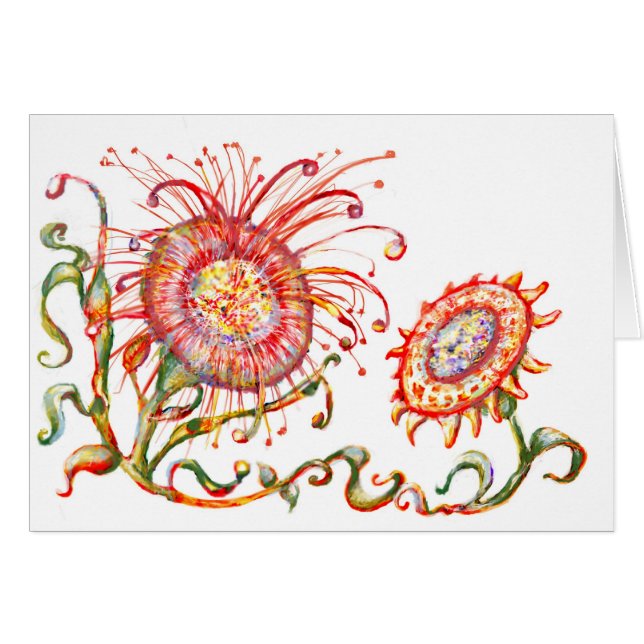 Cartão Flower* *Magical (Frente Horizontal)