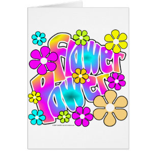 Cartão Flower power