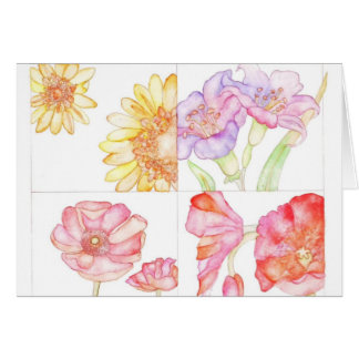 Cartão Flower power