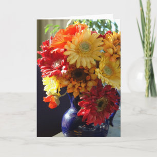 Cartão Flowers in a vase Card