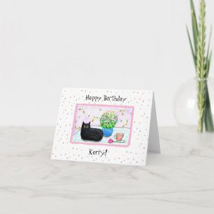 Cartão Flowers - Parto Cute Personalizável