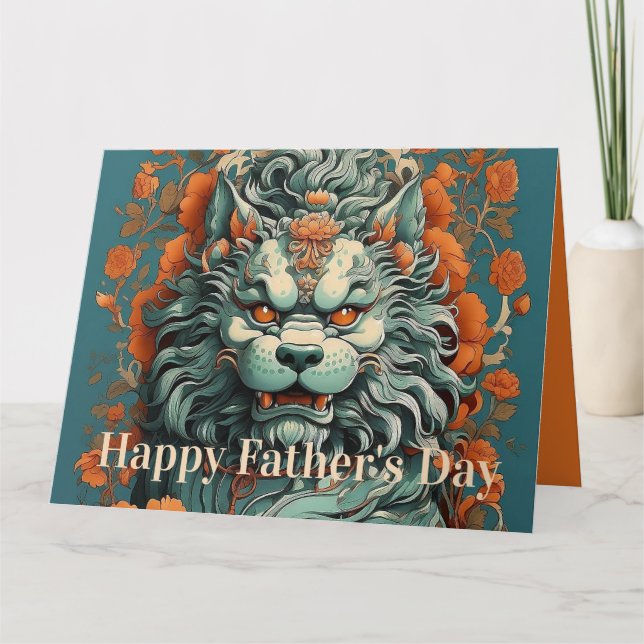 Cartão Flu Leão da Sabedoria (Frente)