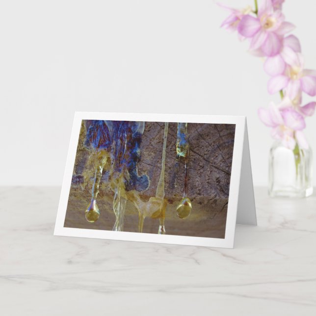 Cartão Fluido Sap De Madeira (Orquídea)