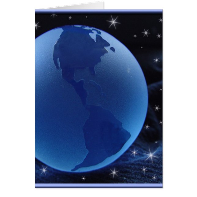 Cartão Flutuação na espuma cósmica (Frente)