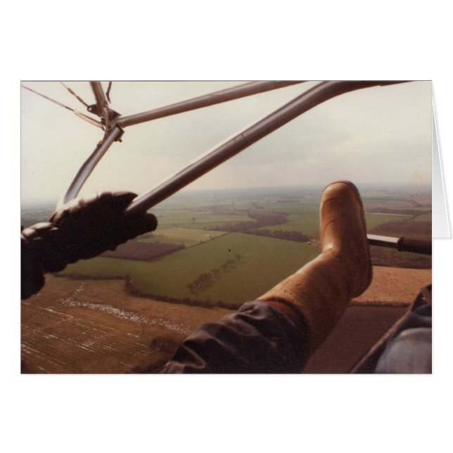 Cartão 'Flying Free' (Frente Horizontal)