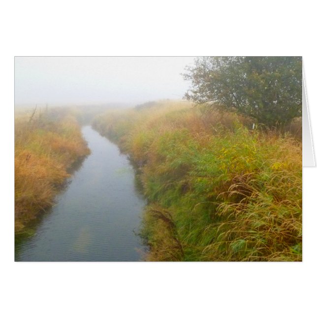 Cartão Foggy Creek 2 (Frente Horizontal)