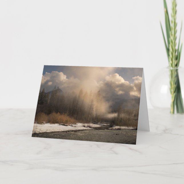 Cartão Foggy Day (Frente)